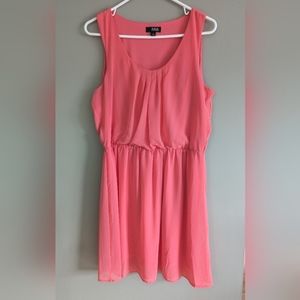 Coral Summer Dress